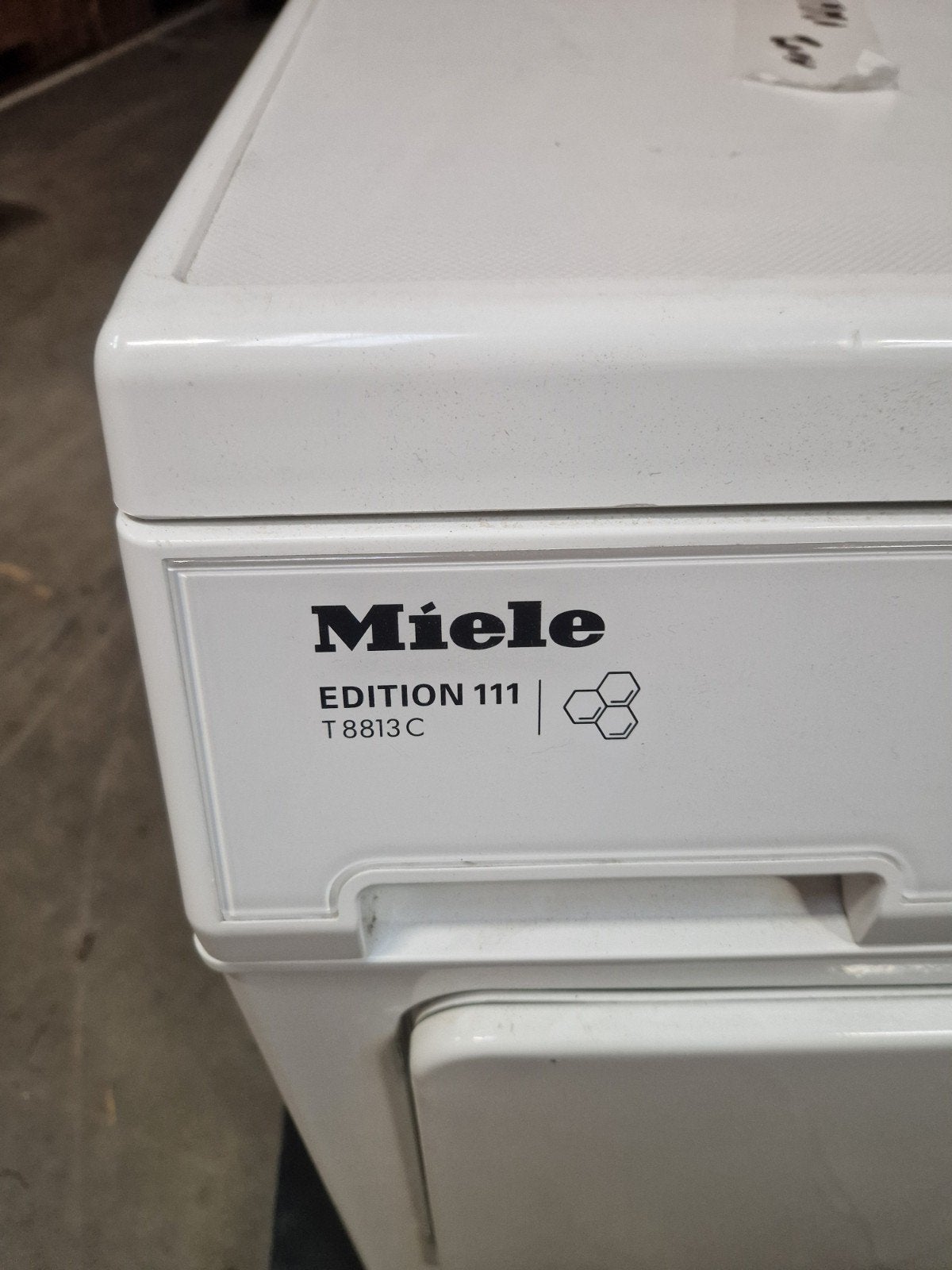 Miele T8813C Edition 111 Condensdroger - STAAT IN AMSTERDAM, Witgoed en Apparatuur, Ophalen, 8 tot 10 kg, Zo goed als nieuw, Voorlader
