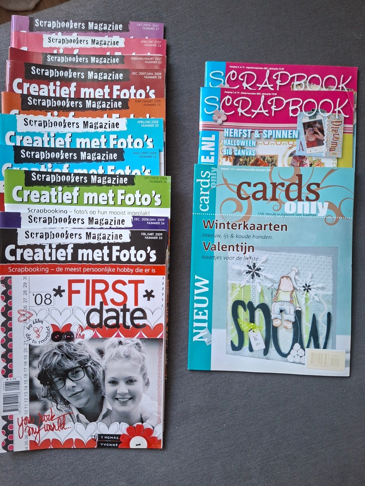 Scrapbookers/kaartmaken, Ophalen of Verzenden, Zo goed als nieuw, Album of Boek