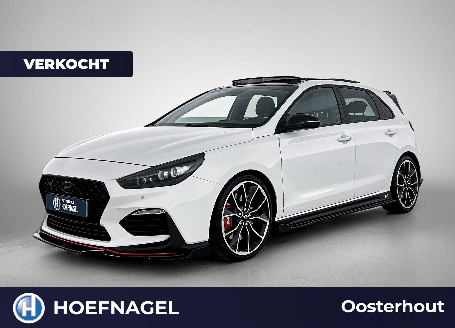 Hyundai I30 2.0 T-GDI N2 Performance 280PK | Schuif-/kanteld, Auto's, Hyundai, 1998 cc, Gebruikt, 4 cilinders, Wit