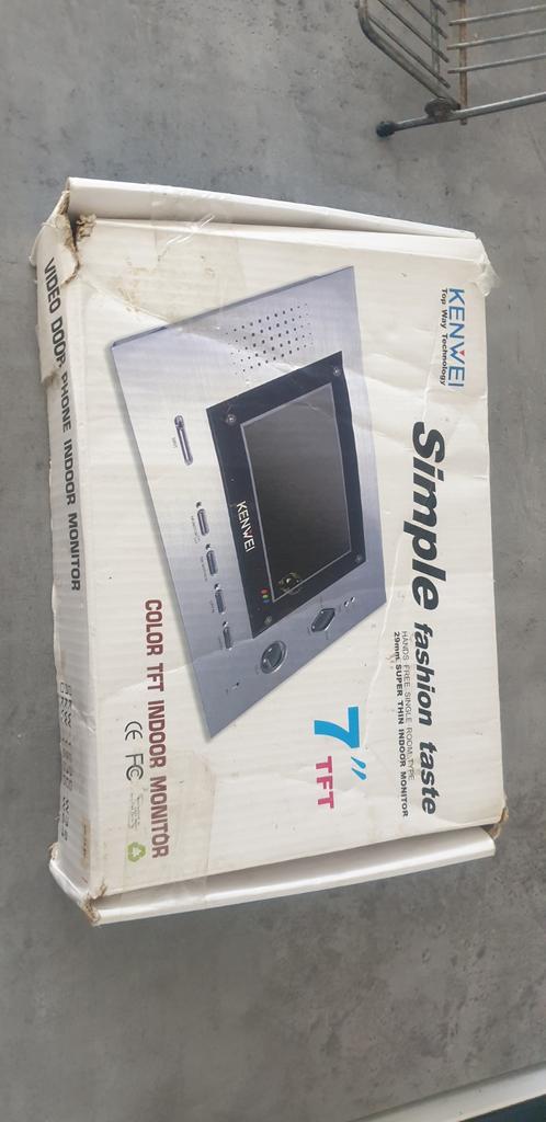 KENWEI Video Deurtelefoon 7" TFT Monitor, Ophalen of Verzenden