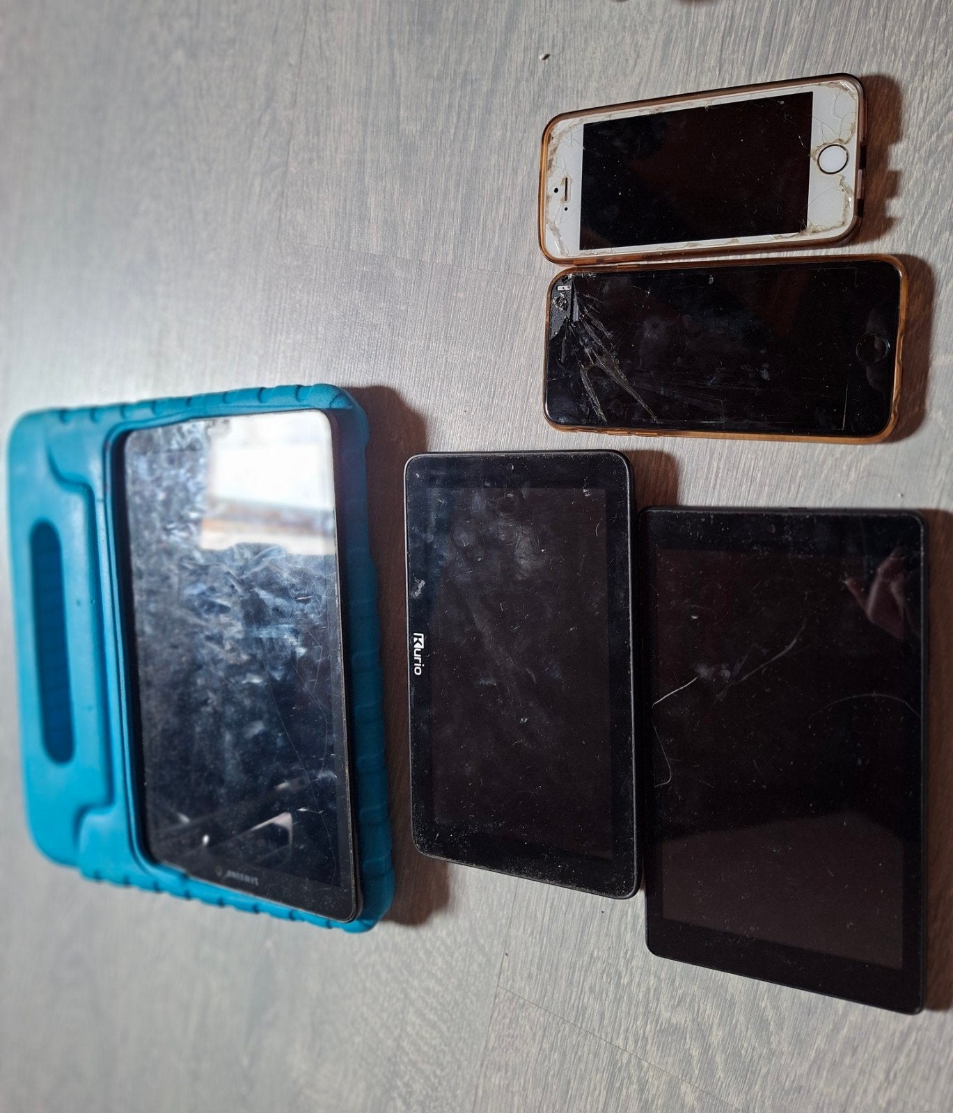 Partij defecte tablets en smartphones (voor onderdelen), 10 inch, Ophalen of Verzenden, Samsung (en diverse andere), Diverse modellen