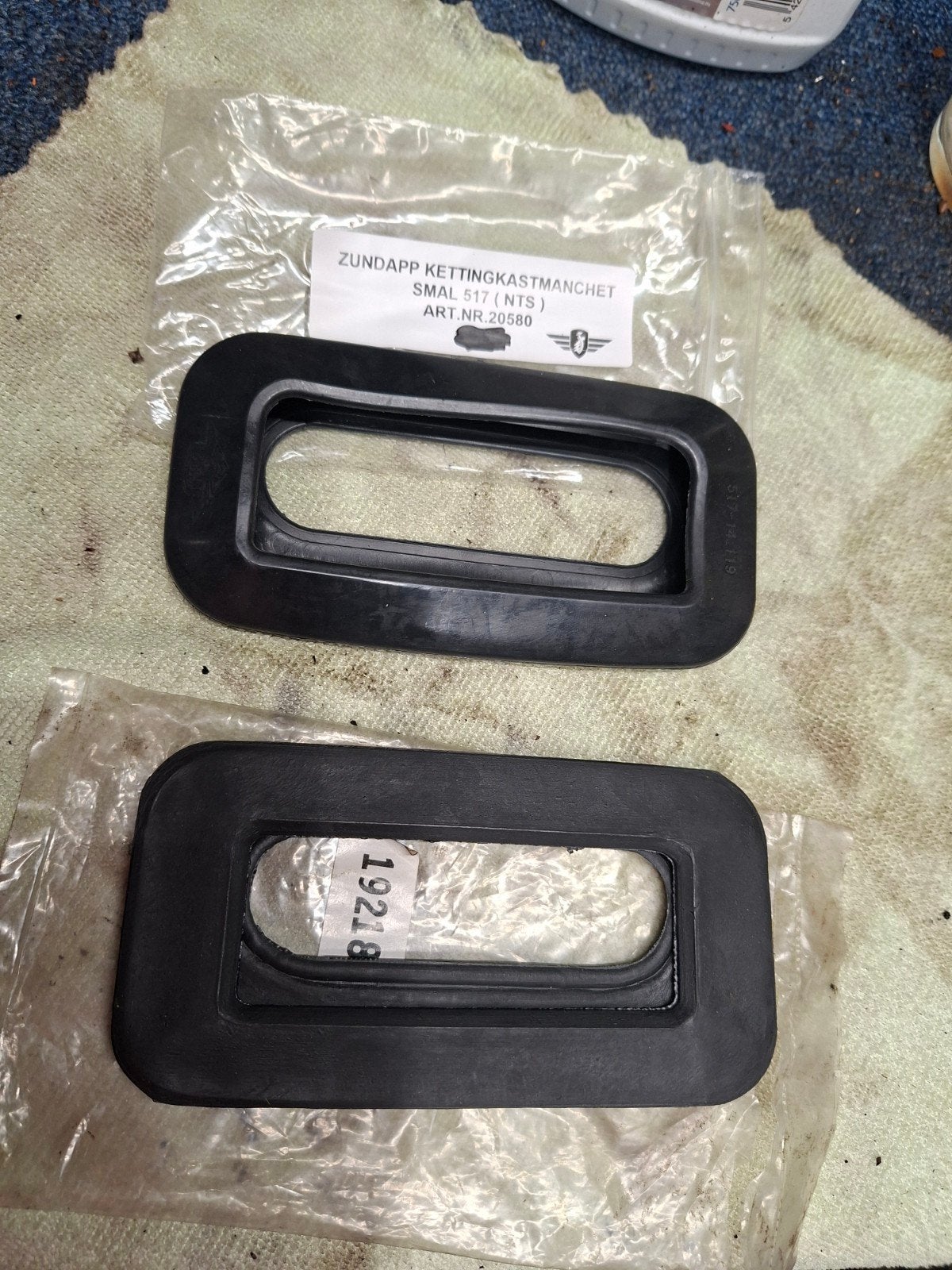 zundapp 517 kettingkast rubbers nieuwe, Ophalen of Verzenden