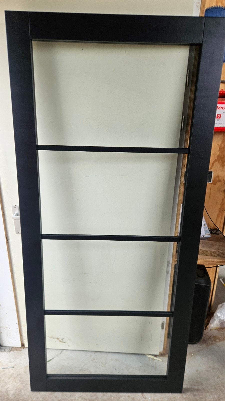 Albo Binnendeur Zwart Glas 93x201.5 cm, Ophalen of Verzenden