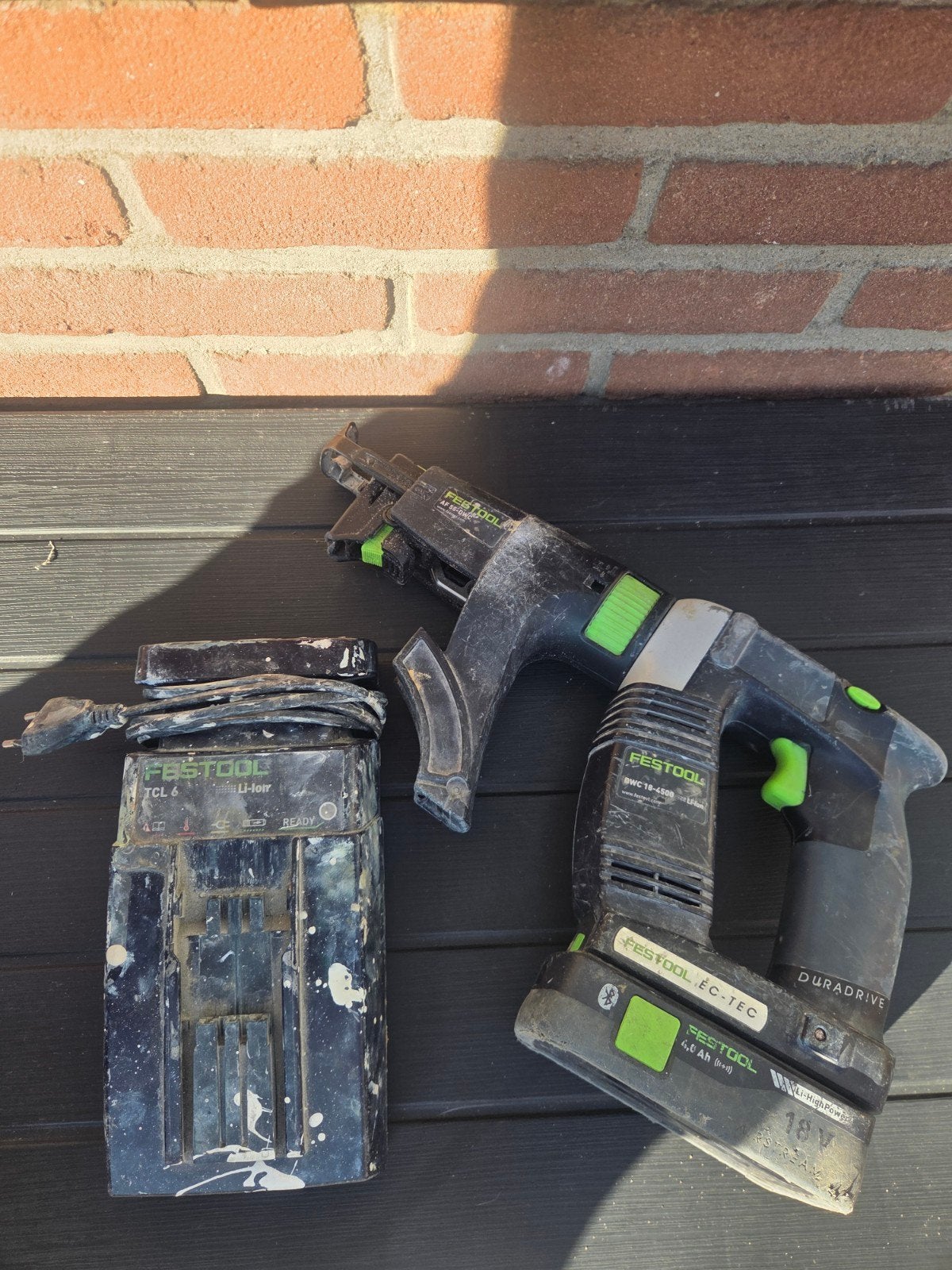 Festool schroefmachine.DWC 18 4500, Ophalen of Verzenden, Zo goed als nieuw, Minder dan 400 watt, Boor- en Schroefmachine