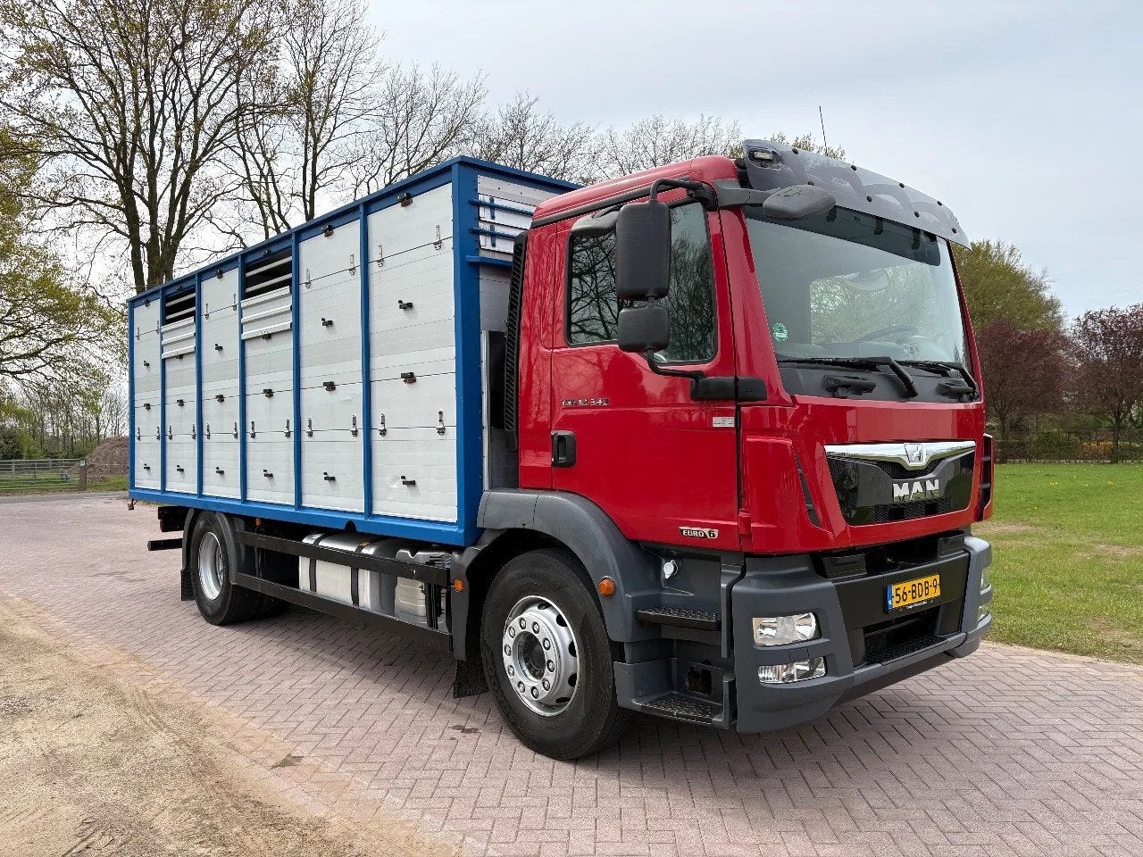 MAN TGM 18.340 4X2 C RIJBEWIJS Veewagen (bj 2013), Auto's, Vrachtwagens, Achterwielaandrijving, Euro 6, MAN, Origineel Nederlands