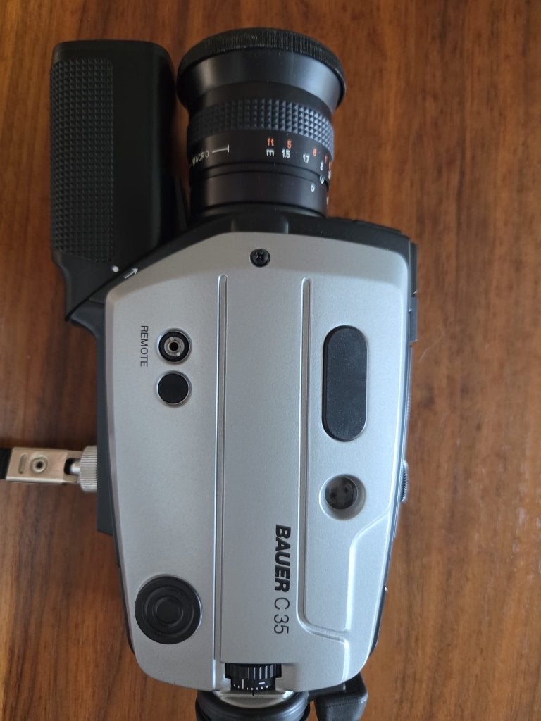 Bauer C35 super 8 Filmcamera, Ophalen, 1960 tot 1980, Filmcamera