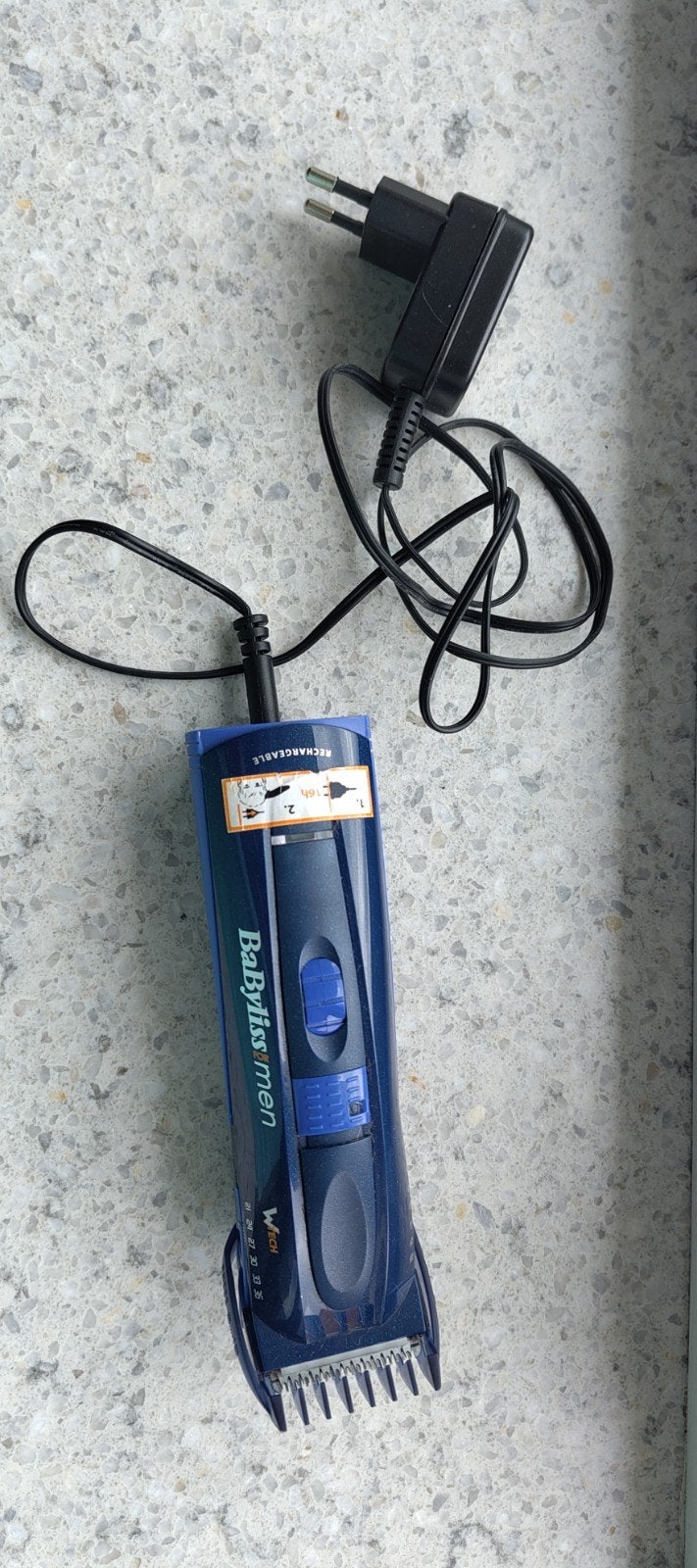 BaBylissmen Baardtrimmer E709E T101a Oplaadbaar, Ophalen of Verzenden, Overige typen