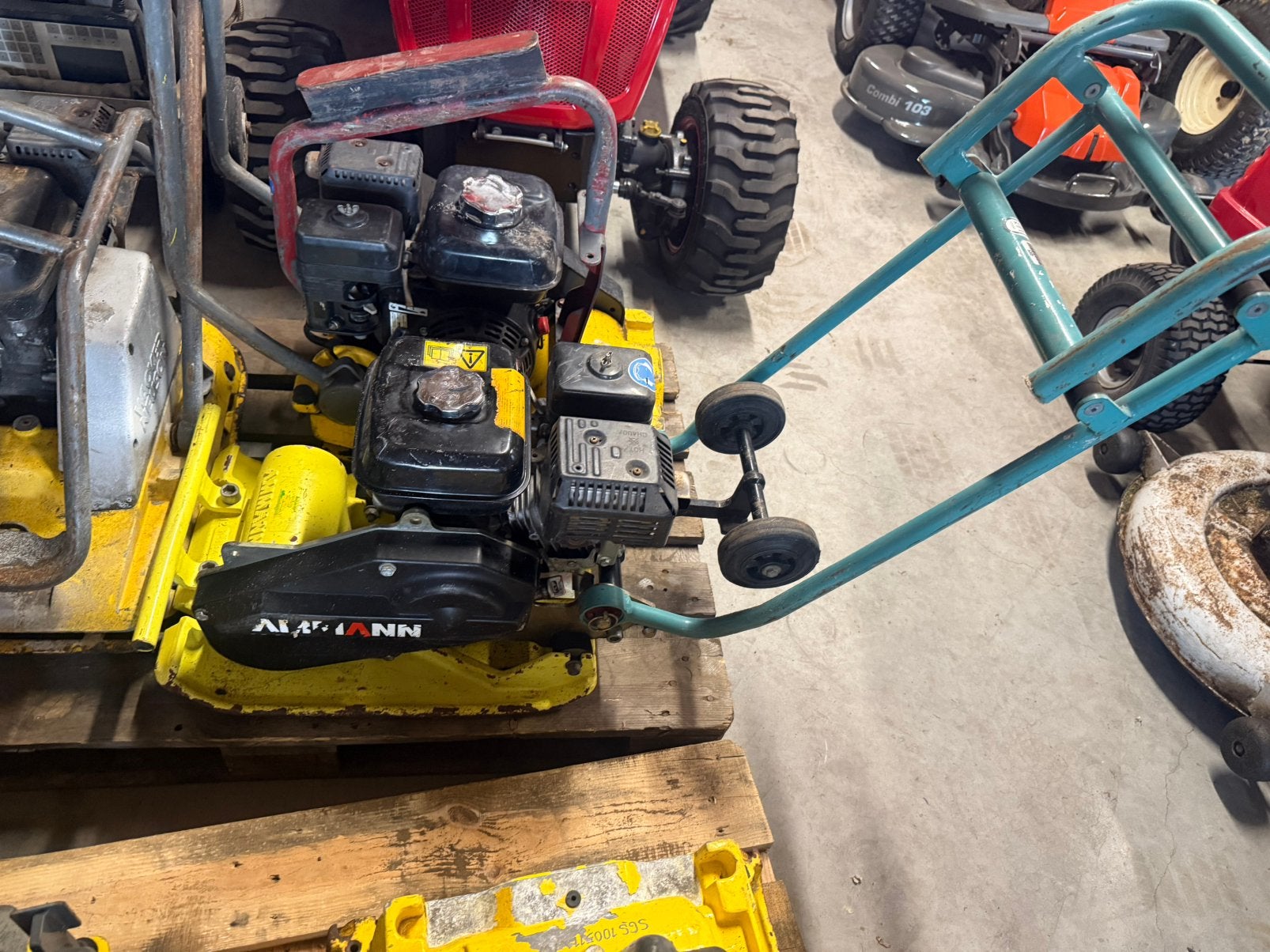 Ammann ap1240, Tuin en Terras, Ophalen, Eu, Gebruikt, Eu