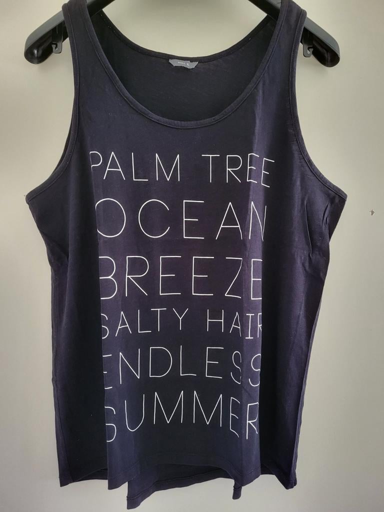 Top van Hema XL, Verzenden, Zwart, Maat 46/48 (XL) of groter, Zonder mouw