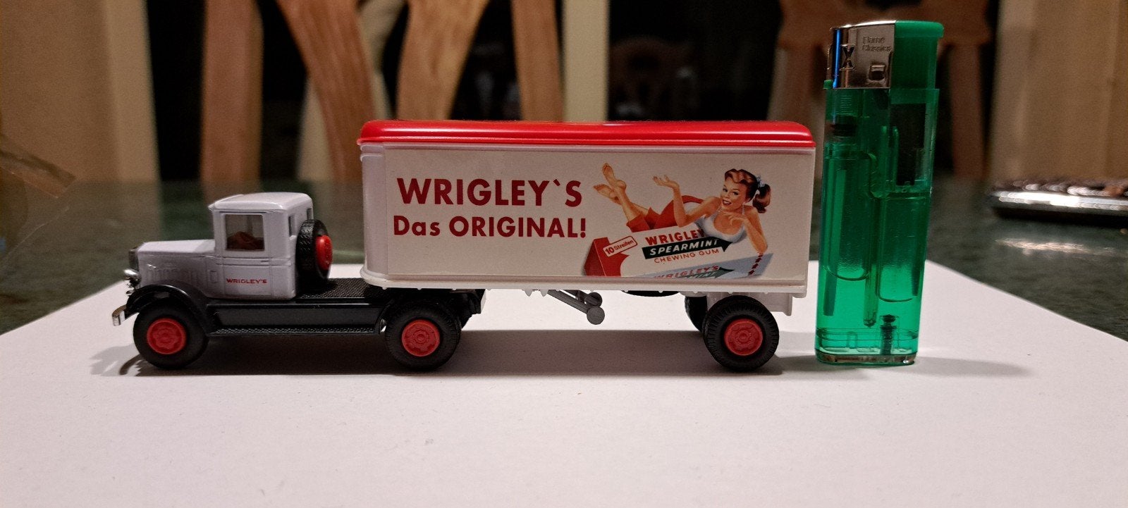 wrigley s truck, Ophalen of Verzenden, Groter dan 1:32, Truck, Overige merken