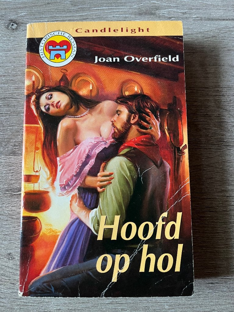 Boek Candelight Hoofd op hol, Ophalen of Verzenden, Gelezen, Joan Overfield, Nederland