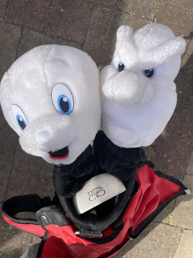 Opvallende golfclub head covers!, Ophalen of Verzenden, Zo goed als nieuw, Overige typen, Overige merken