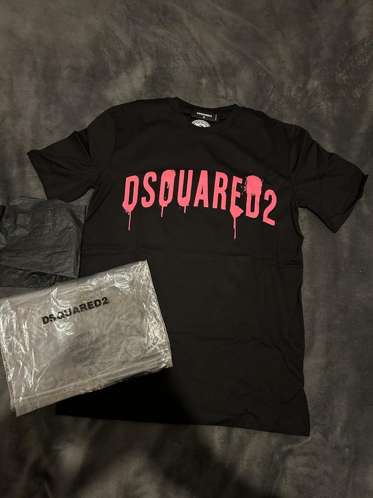 dsquared t shirt (m), Dsquared2, Maat 48/50 (M), Zwart, Nieuw