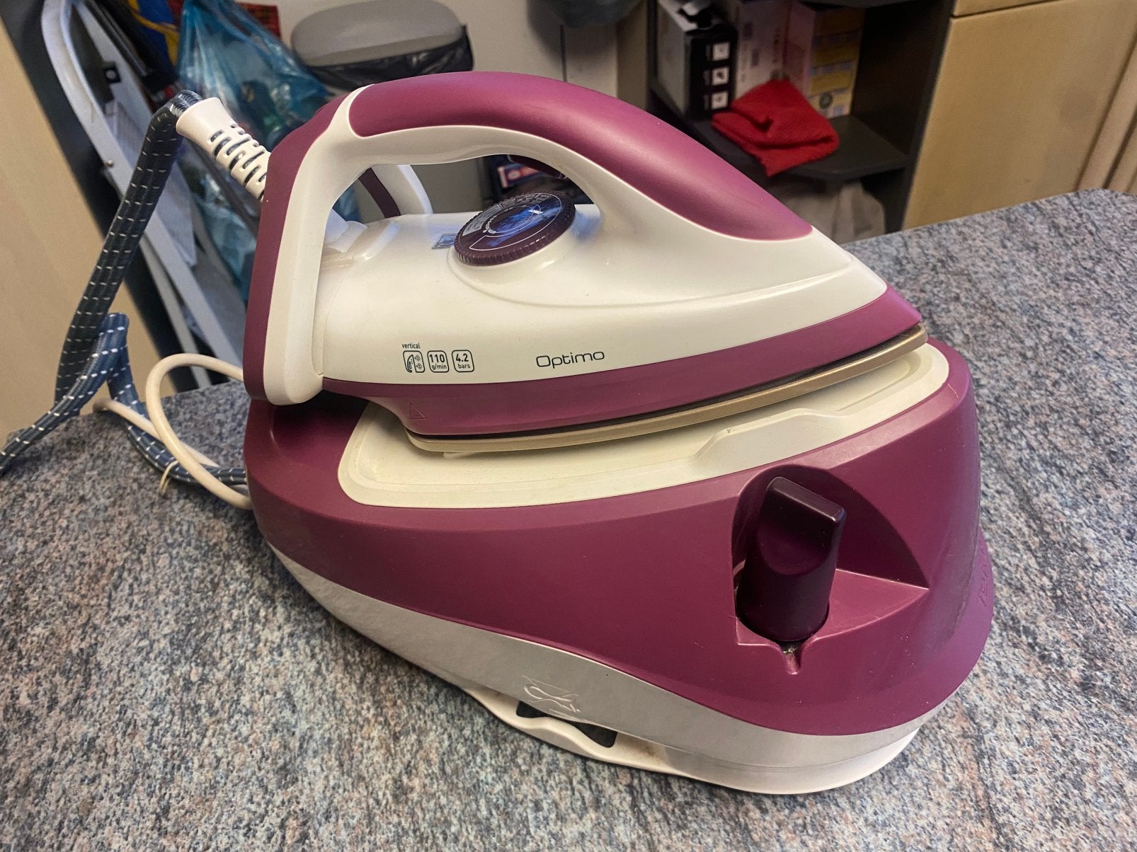 Tefal Optimo Strijkijzer, Witgoed en Apparatuur, Strijkijzers en Strijkplanken, Ophalen of Verzenden, Gebruikt, Strijkijzer met snoer