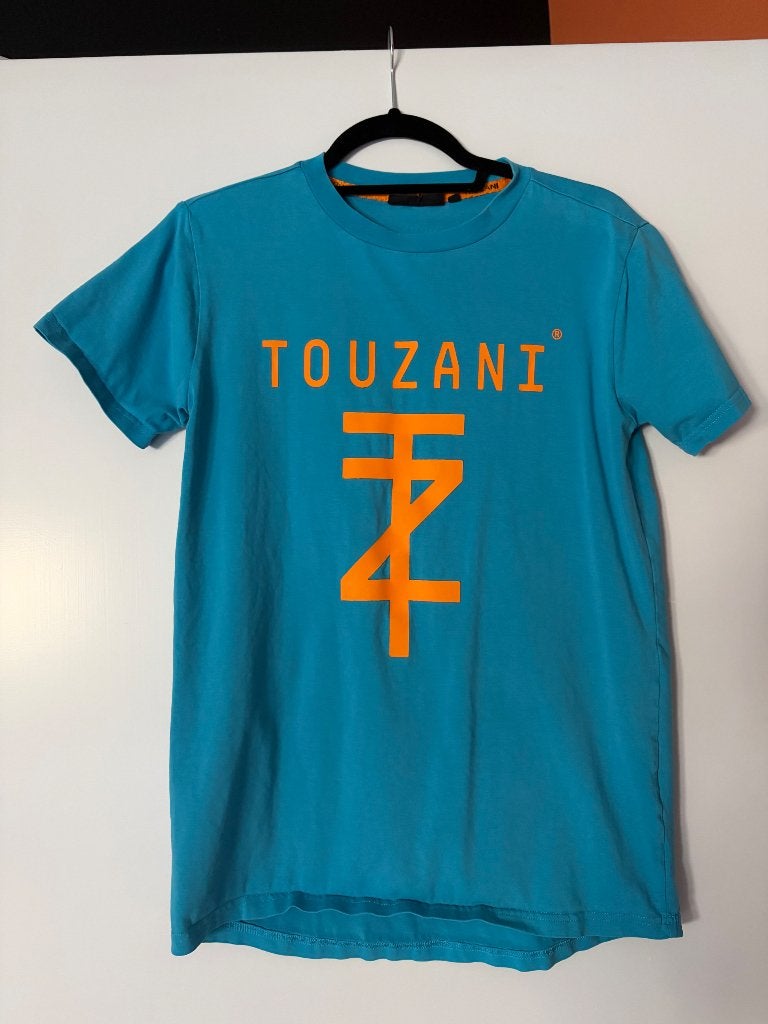 Touzani T shirt, Ophalen of Verzenden, Zo goed als nieuw, Jongen of Meisje, Shirt of Longsleeve
