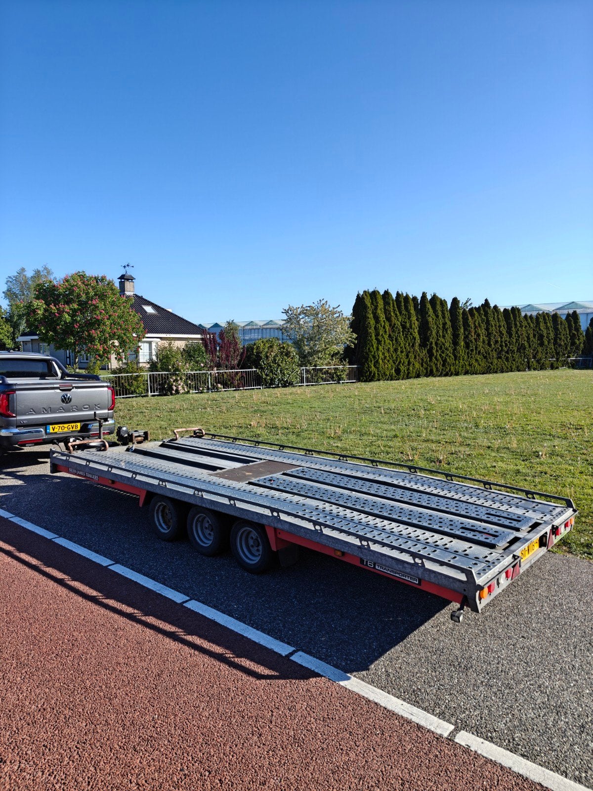 Brian James T6 auto transport aanhanger, Auto diversen, Ophalen of Verzenden, Zo goed als nieuw