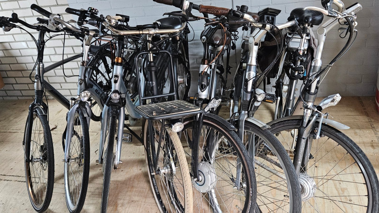 7 E-bikes, 51 tot 55 cm, Ophalen, Gebruikt, Batavus