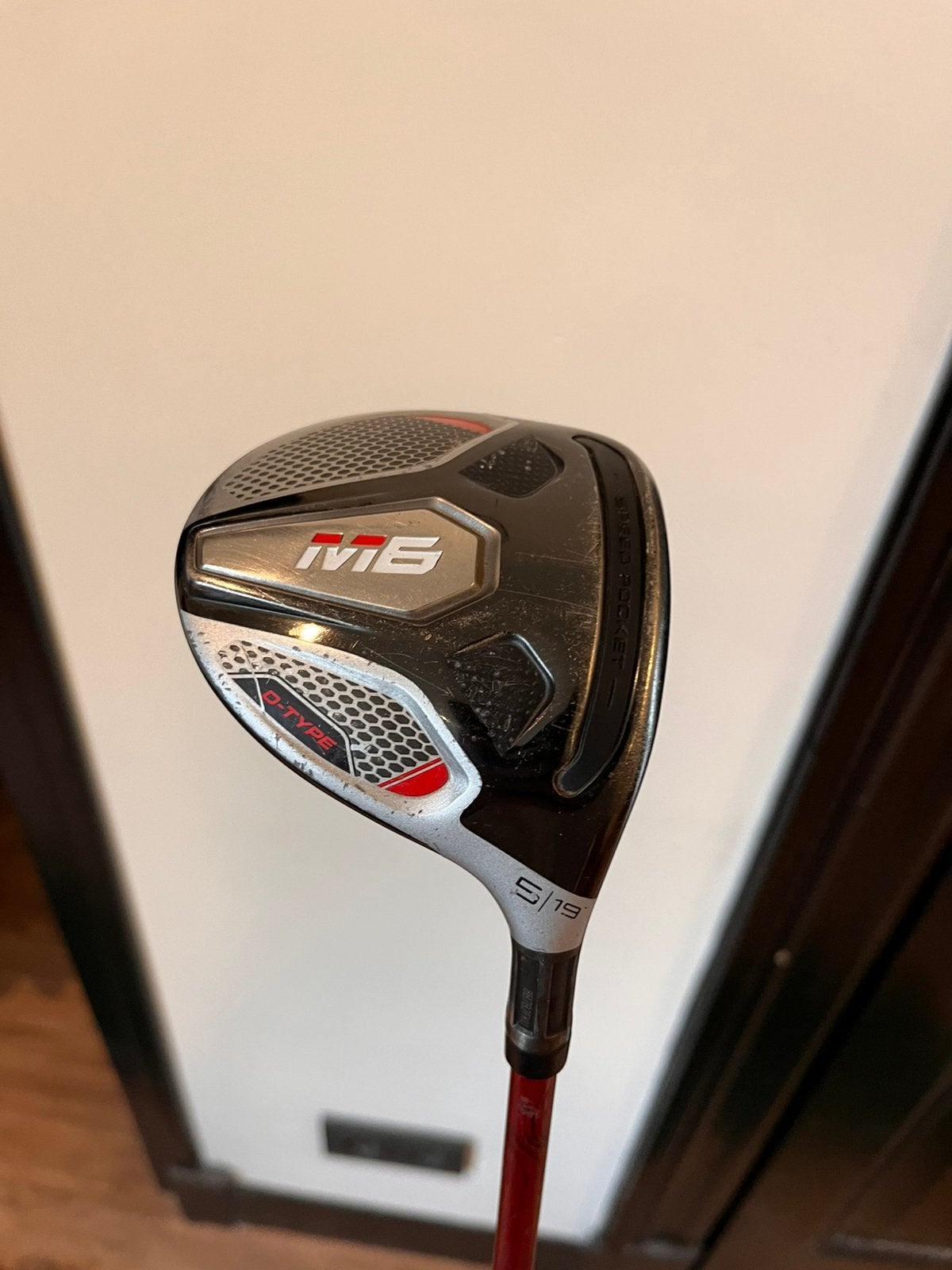 TaylorMade M6 D-Type Fairwaywood 5 A-Flex shaft, Ophalen of Verzenden, Gebruikt, Club