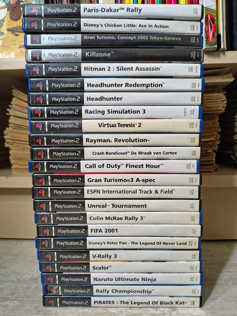 23 topspellen voor Playstation 2, Spelcomputers en Games, Gebruikt, Verzenden, 1 speler, Racen en Vliegen