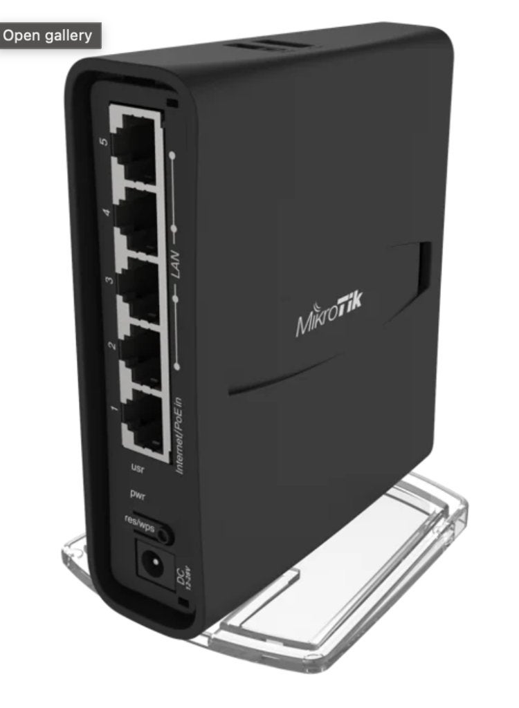 Mikrotik hAP ac2 Ethernet Router, incl. USB 4G Modem, Ophalen of Verzenden, Zo goed als nieuw, Router met modem, MikroTik