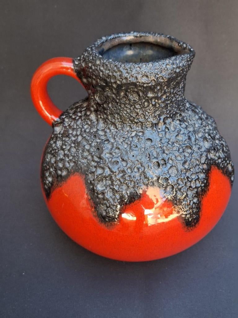 Vintage Roth Keramik "Fat Lava" Vaas - Jaren '60/'70, Ophalen of Verzenden