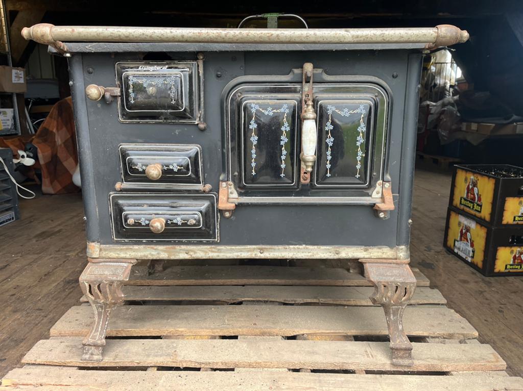 Antieke oven., Witgoed en Apparatuur, Ophalen of Verzenden, Gebruikt, Minder dan 45 cm