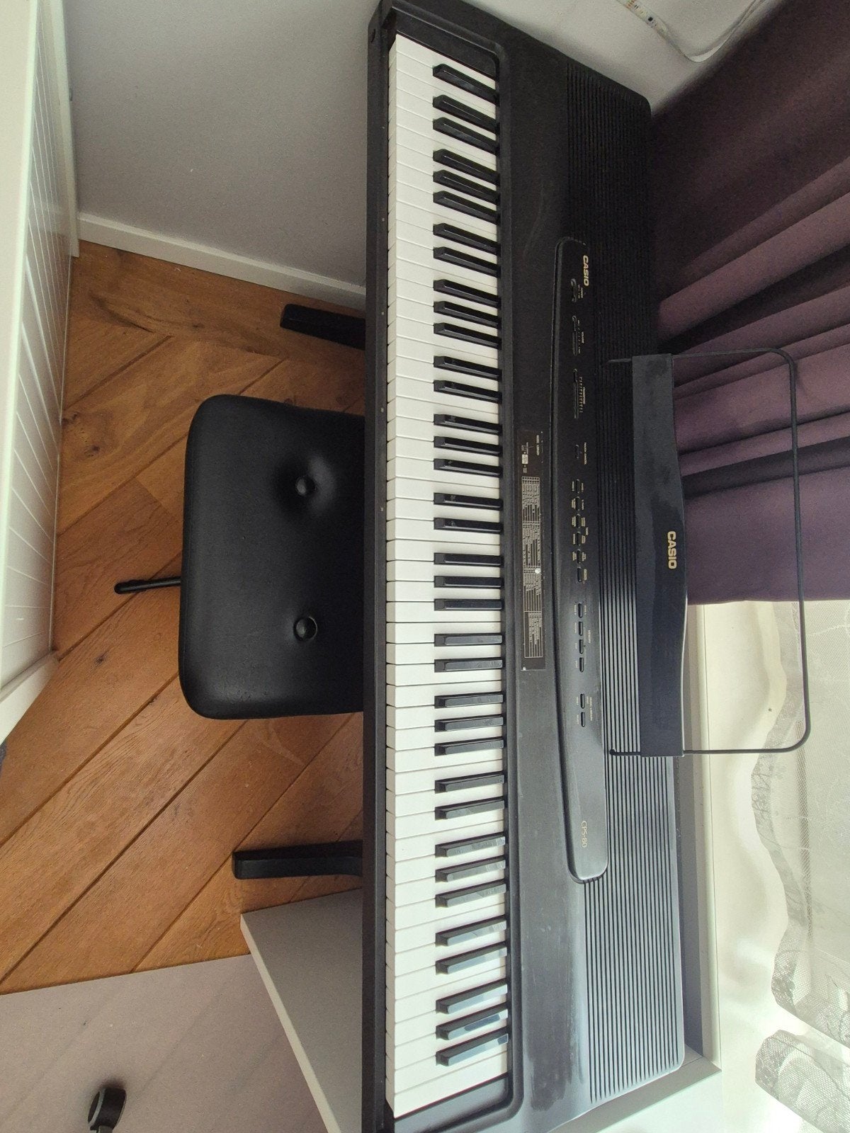 Casio CPS-80 Elektronische piano, Muziek en Instrumenten, Ophalen, Gebruikt, Zwart, Overige typen