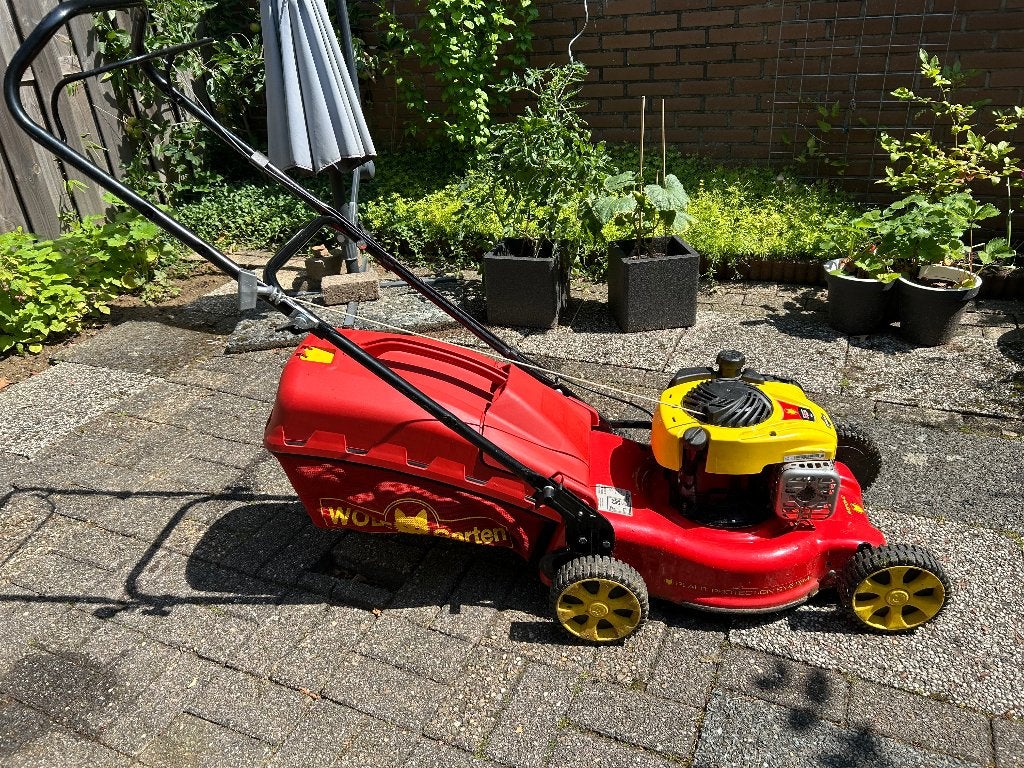 WolfGarten benzine maaier, Ophalen, Gebruikt, Wolf-Garten, Opvangzak