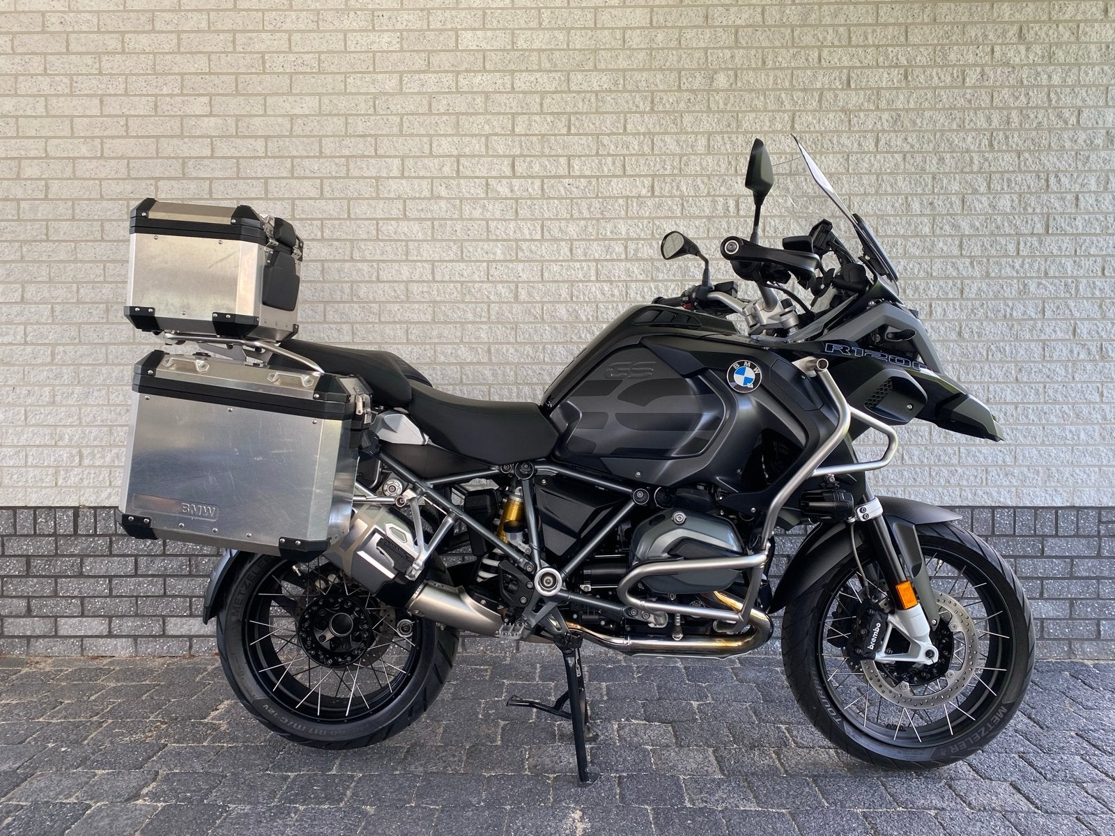 Topstaat BMW R 1200 GS Adventure 2017 Triple Black 29dkm, Motoren, Gebruikt, 1170 cc, Particulier, Toermotor