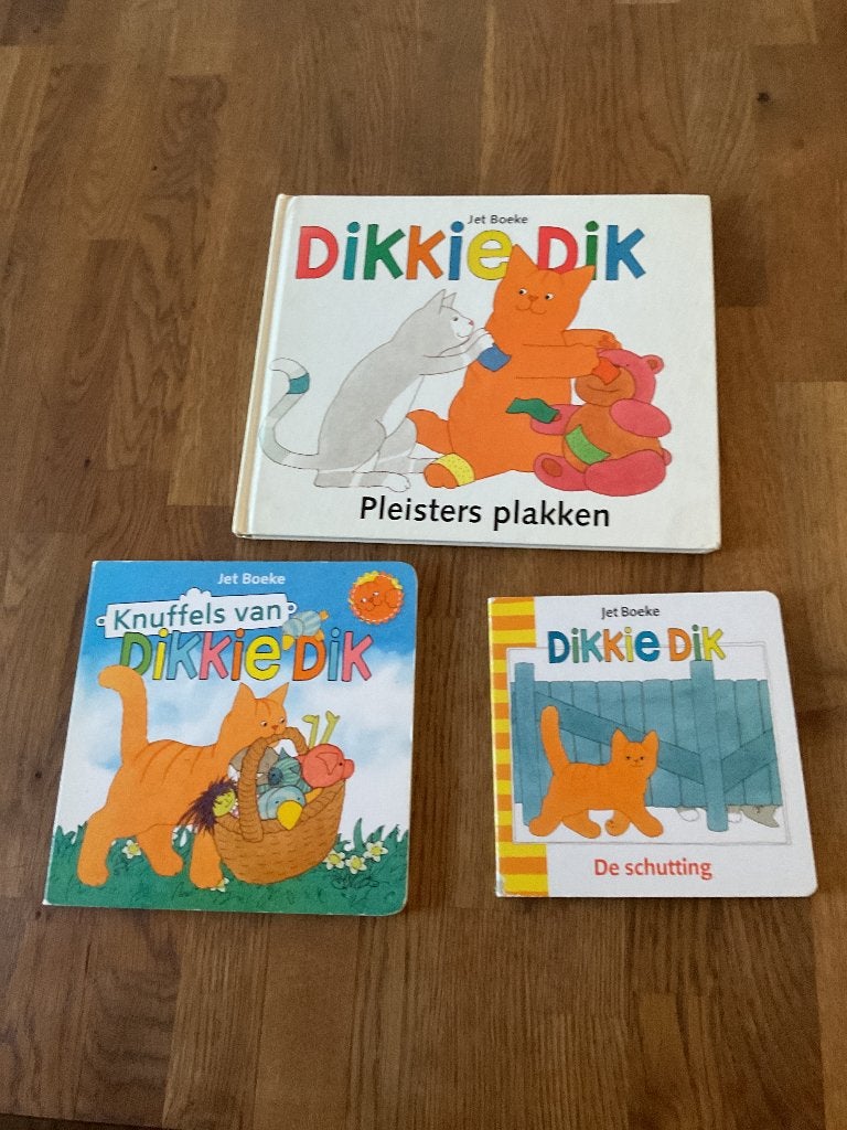 Dikkie dik boekjes, Ophalen, Gelezen, Jet Boeke, 3 tot 4 jaar