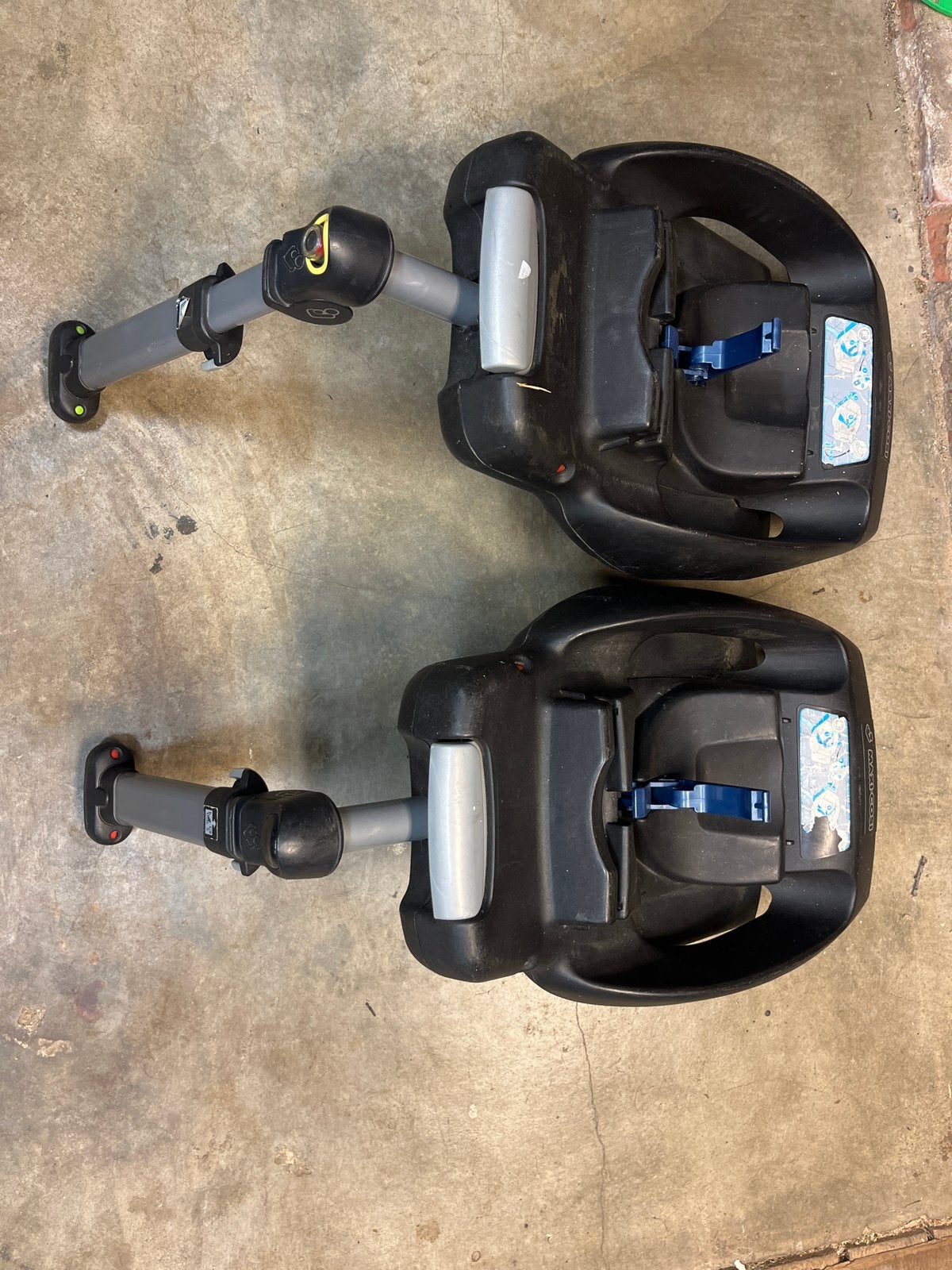 Maxi-Cosi EasyFix en EasyBase Isofix/Autogordel Base, Ophalen, Autogordel of Isofix, Gebruikt, 0 t/m 13 kg