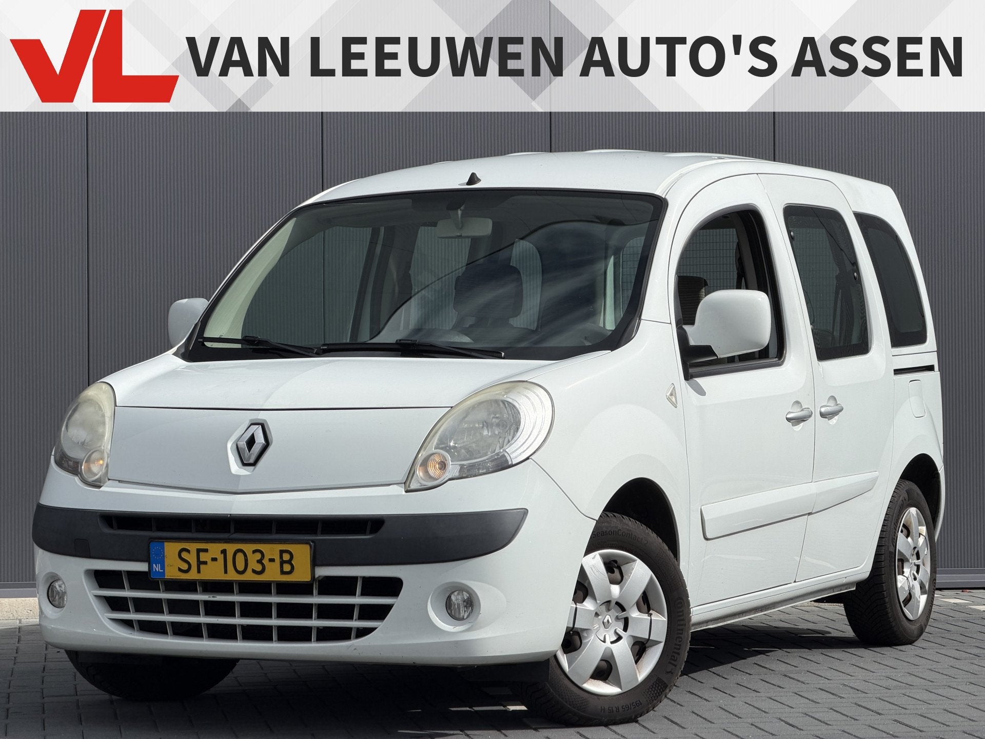 Renault Kangoo Family 1.6-16V Authentique | RIJKLAAR | Airco, Stof, Gebruikt, Zwart, 4 cilinders