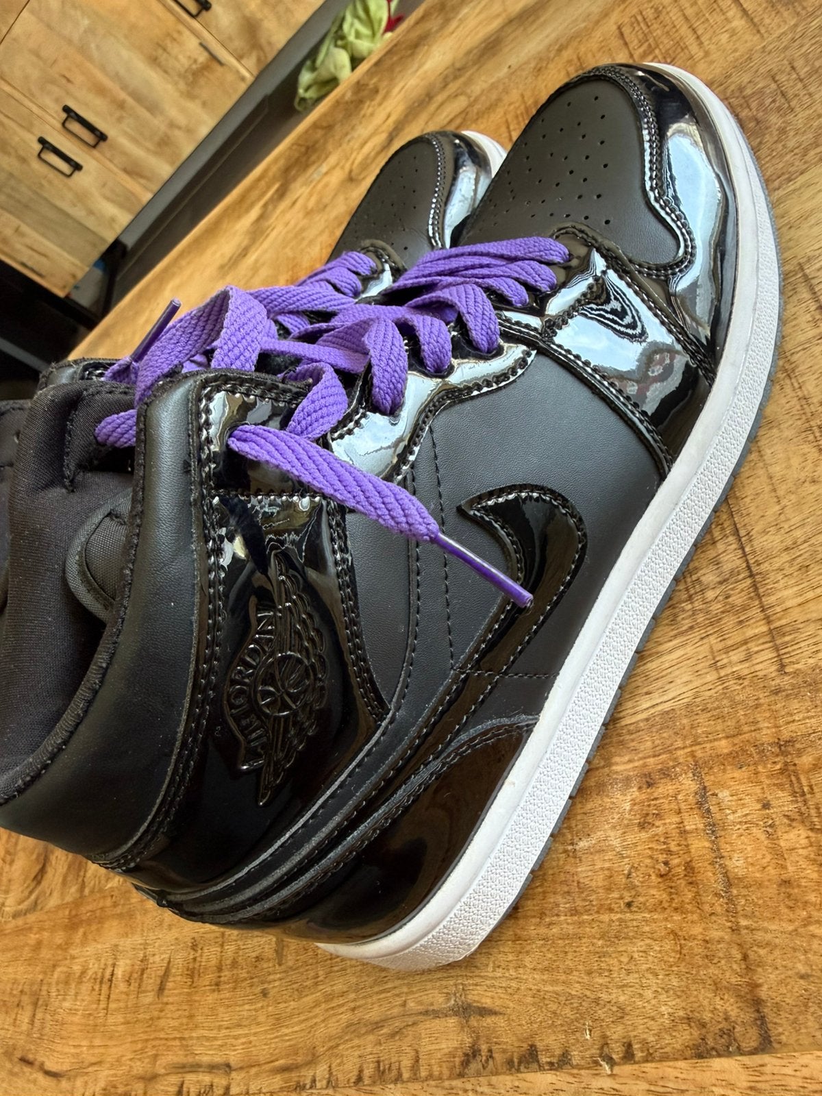 Nike Air Jordan Mid 1 SE Space Jam nieuwstaat origineel, Kleding | Dames, Schoenen, Zwart, Ophalen of Verzenden, Sneakers of Gympen