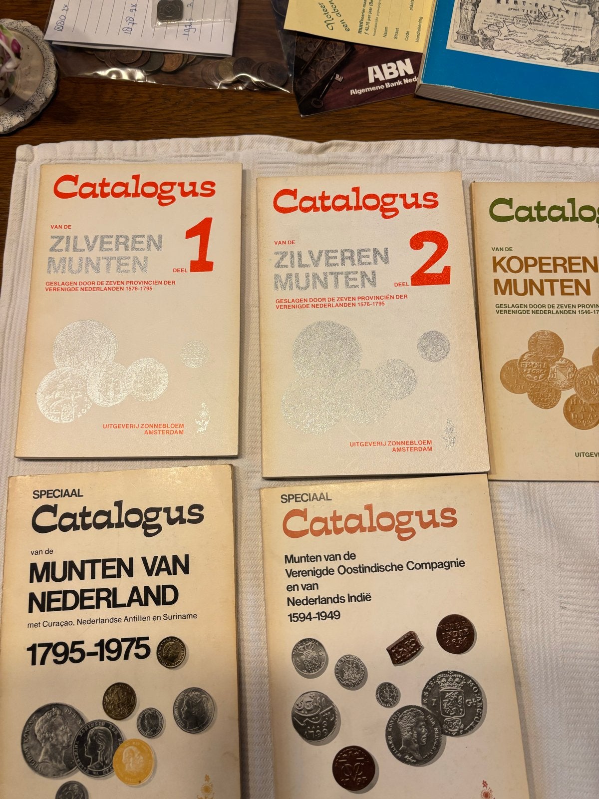 5x Munten Catalogus - Zilveren, Koperen, Nederland, VOC, Postzegels en Munten, Ophalen of Verzenden