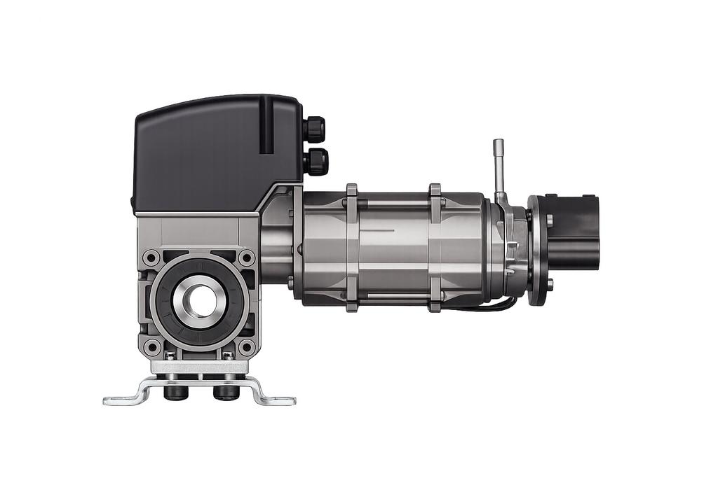 MFZ motor 230V (0,75 kW) met rem voor contragewicht, Ophalen, Gebruikt, Elektromotor, Minder dan 1400 rpm
