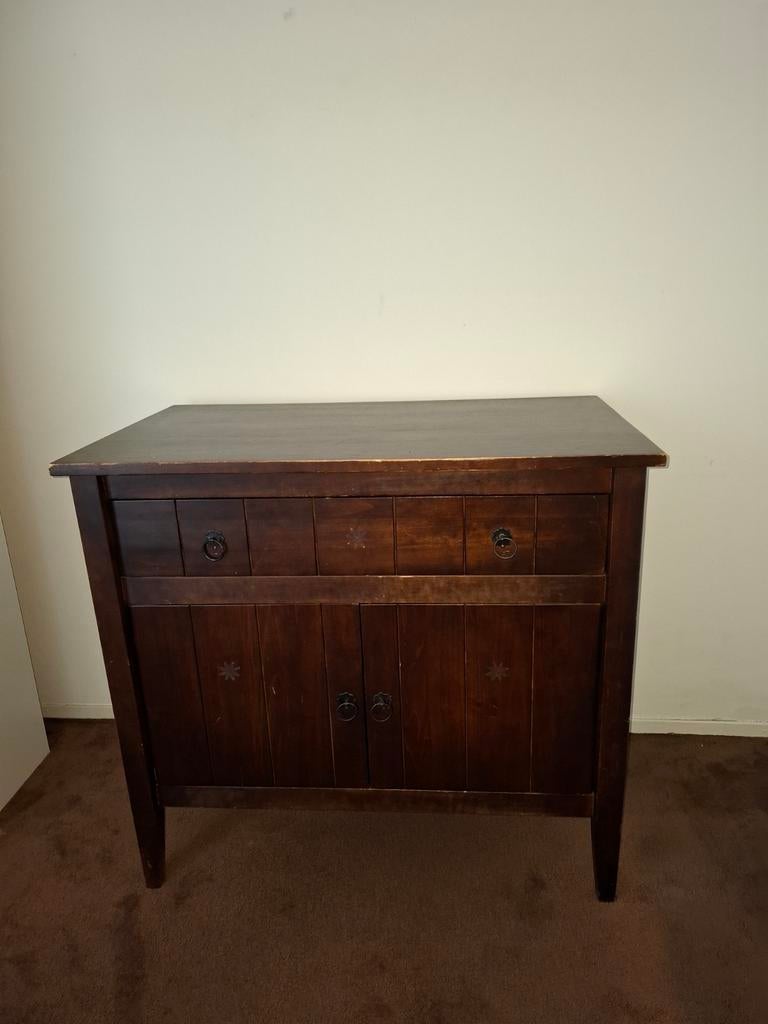 Commode kast bruin, Huis en Inrichting, Kasten | Dressoirs, Ophalen, Gebruikt, 50 tot 75 cm, 50 tot 100 cm