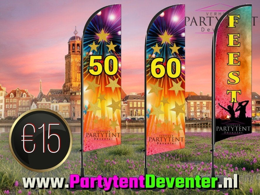 Strandvlag Feest huren bij Partytent Deventer, Ophalen, Nieuw, Overige