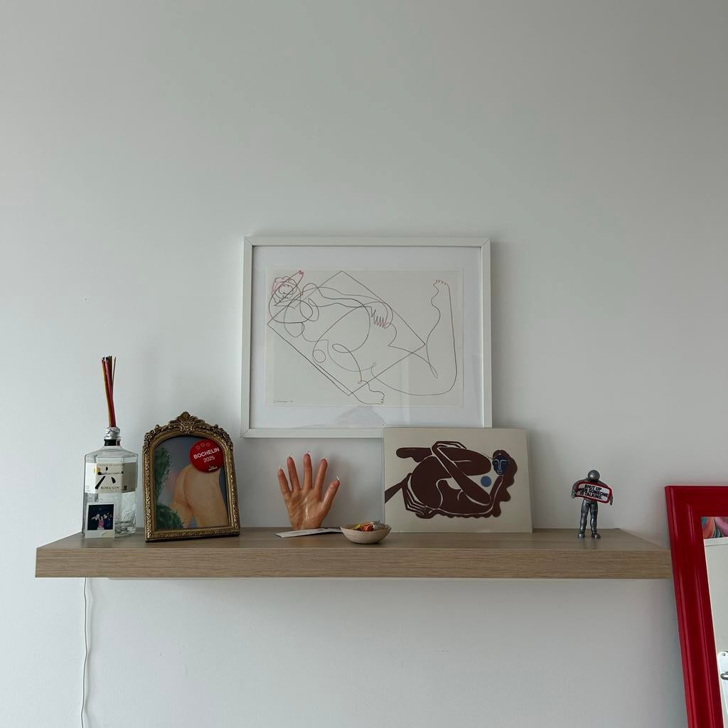 IKEA plank met geïntegreerde LED-verlichting, Huis en Inrichting, Woonaccessoires | Wandplanken en Boekenplanken, Ophalen of Verzenden