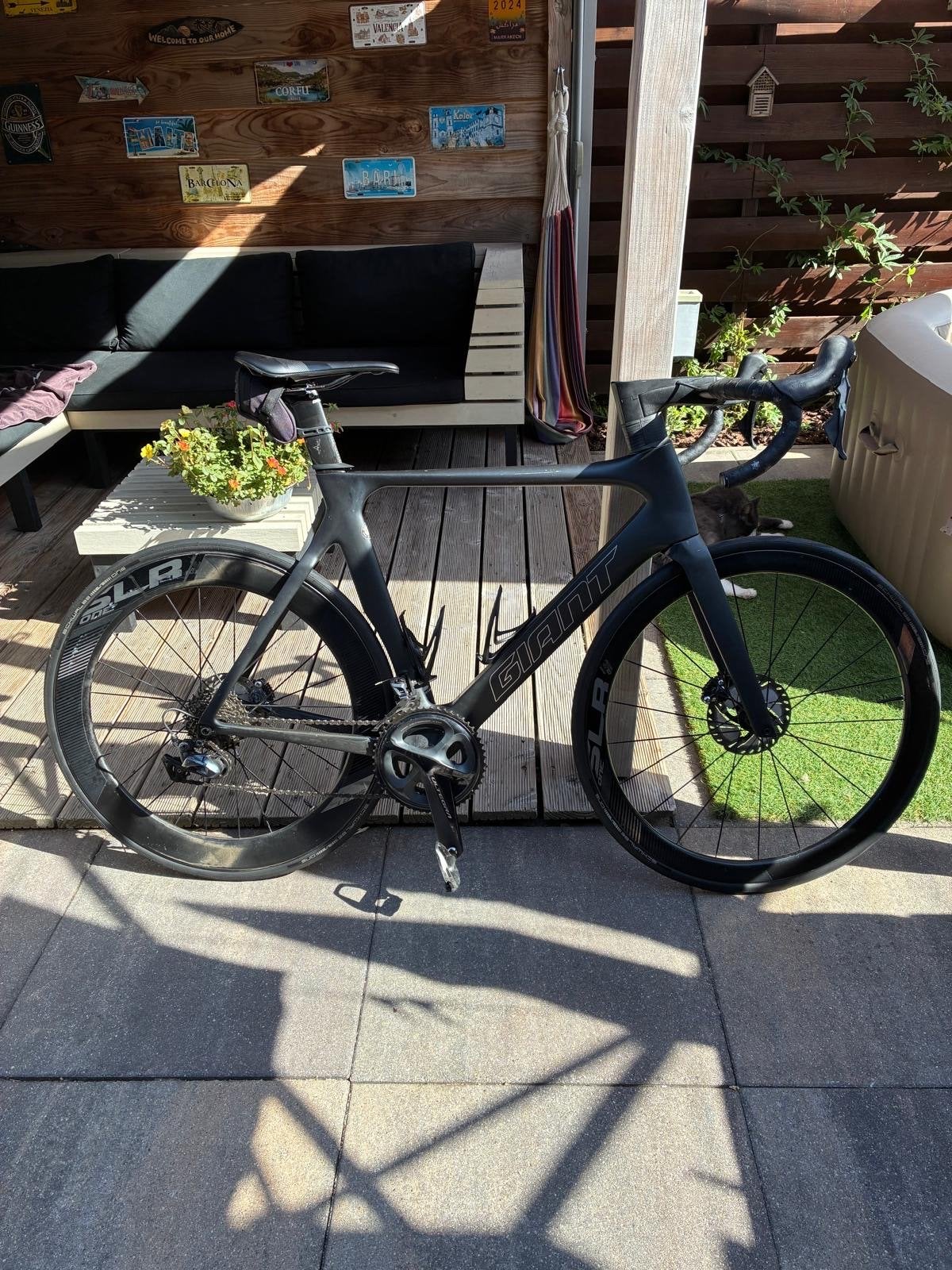 Giant Propel Advanced 1 Disc racefiets, Ophalen, 28 inch, Gebruikt, Carbon