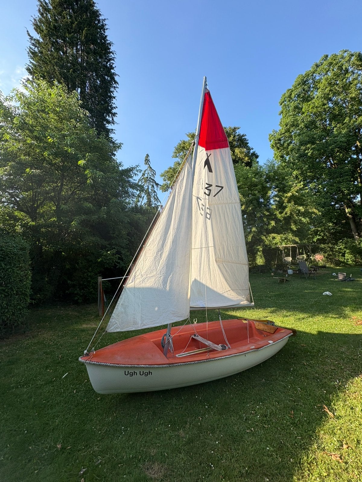 Zeilboot / open zwaardboot compleet (met karretje), Gebruikt, Minder dan 15 m², Overige typen, Ophalen