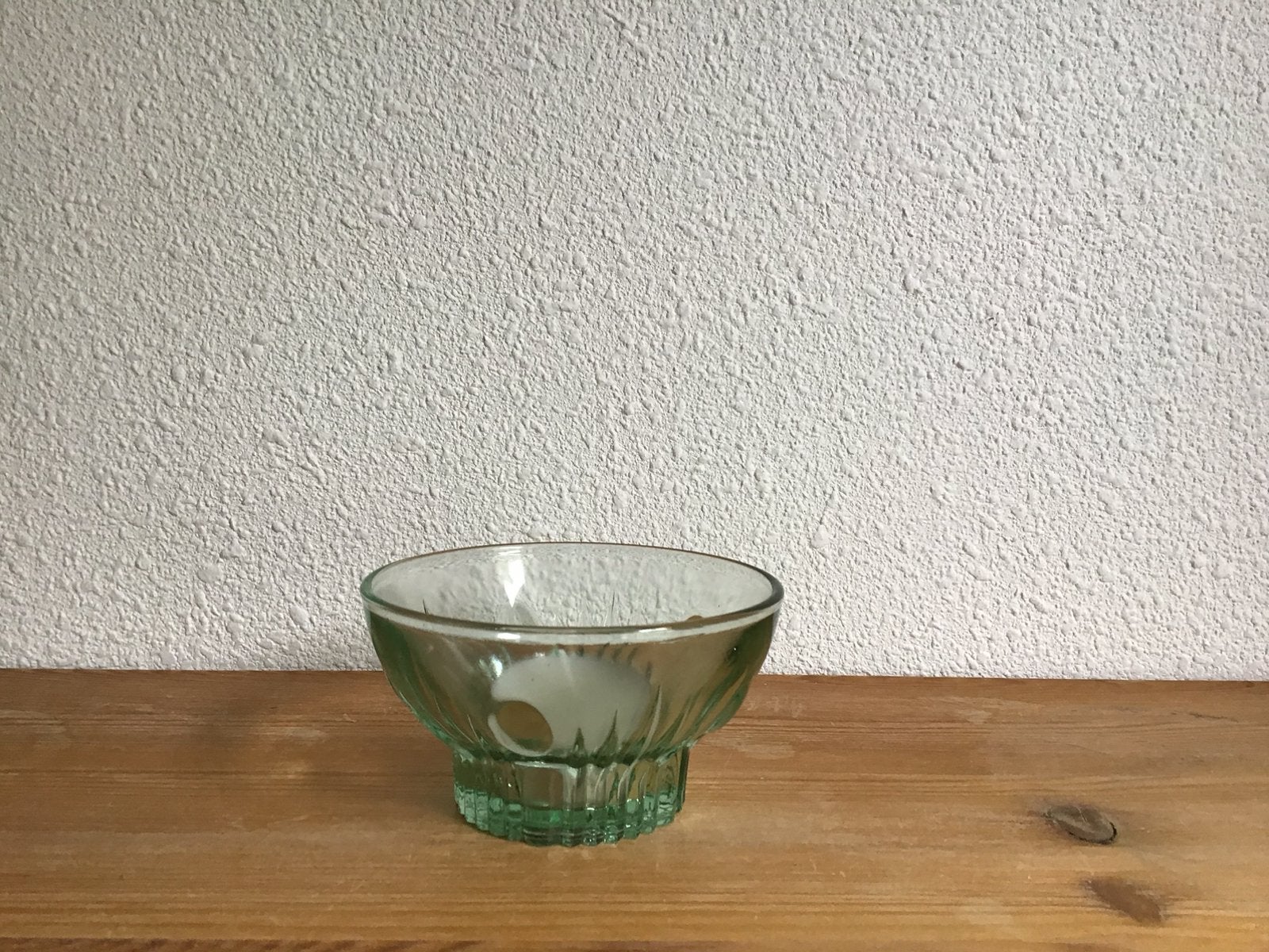 Groen bowl glaasje., Ophalen of Verzenden, Zo goed als nieuw, Glas