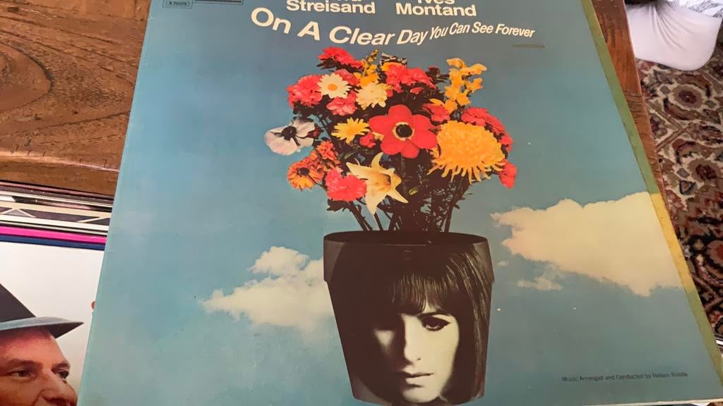 Barbra Streisand & Yves Montand. On a clear day you can see, Cd's en Dvd's, Vinyl | Pop, Ophalen of Verzenden, Zo goed als nieuw