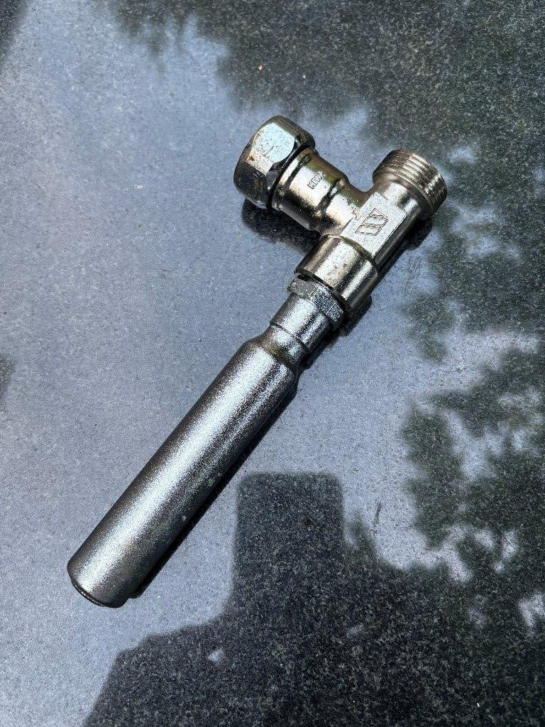 waterslagdemper WATTS, Ophalen of Verzenden, Gebruikt, Chroom, Kraan