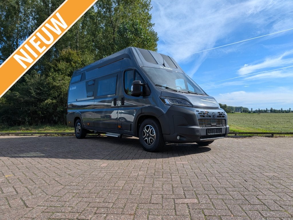 La Strada Avanti EB 180pk Autom. lengtebedden, Caravans en Kamperen, Campers, Automaat, Chemisch toilet, Fiat, Tot en met 2