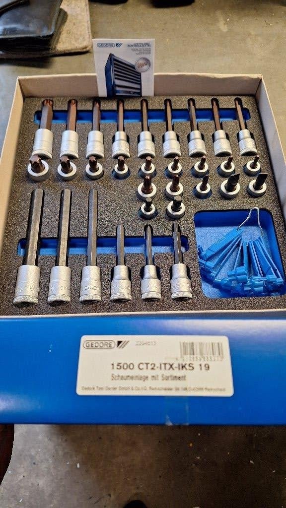 Gedore 1500 imbus, Torx en veel tanden torx set NIEUW, ,, Nieuw, Ophalen of Verzenden, ,