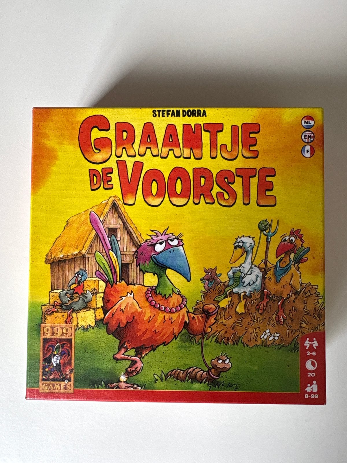 Graantje de Voorste - Leuk bordspel voor het hele gezin, Een of twee spelers, Ophalen of Verzenden, Gebruikt