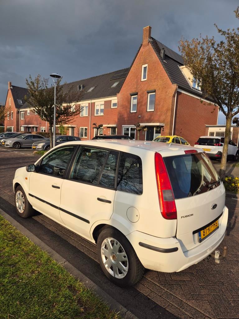 Ford Fusion 1.4 Tdci 2005 Wit, Auto's, Ford, Particulier, Fusion, Diesel, B, Hatchback, Handgeschakeld, Origineel Nederlands, Wit