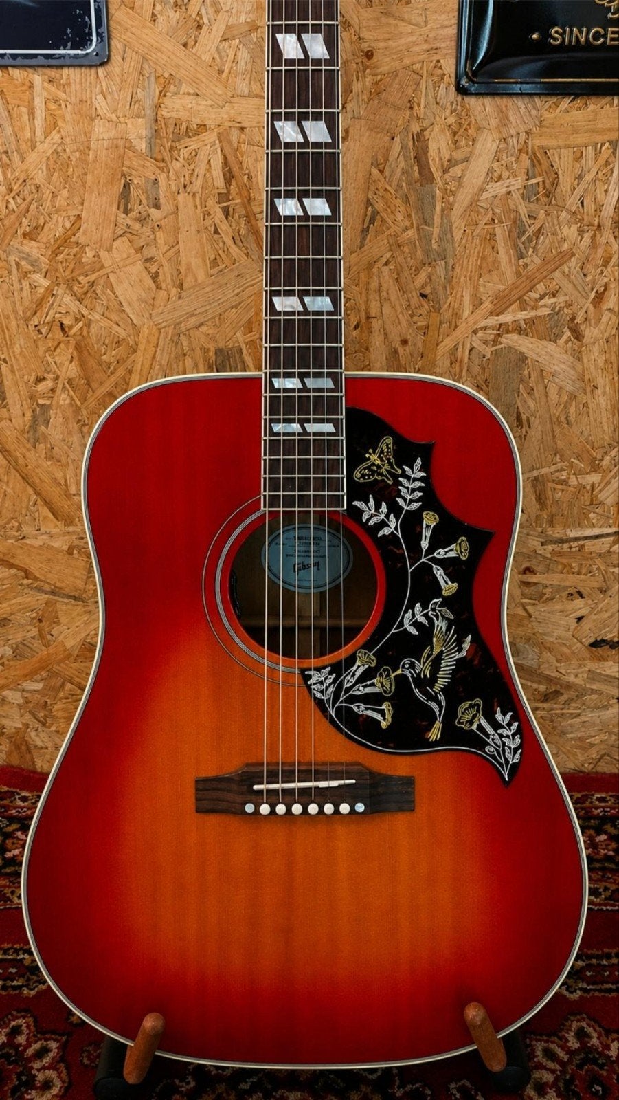 Gibson Hummingbird Standard VCS 2025 met Koffer, Muziek en Instrumenten, Snaarinstrumenten | Gitaren | Akoestisch, Zo goed als nieuw