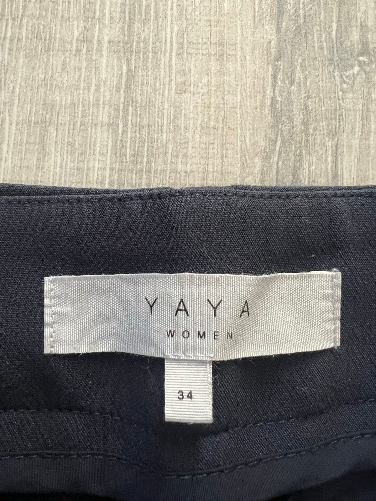 YAYA Dames Broek Maat 34 met Zijstrepen, Kleding | Dames, Broeken en Pantalons, Ophalen, Blauw, Zo goed als nieuw, Maat 34 (XS) of kleiner