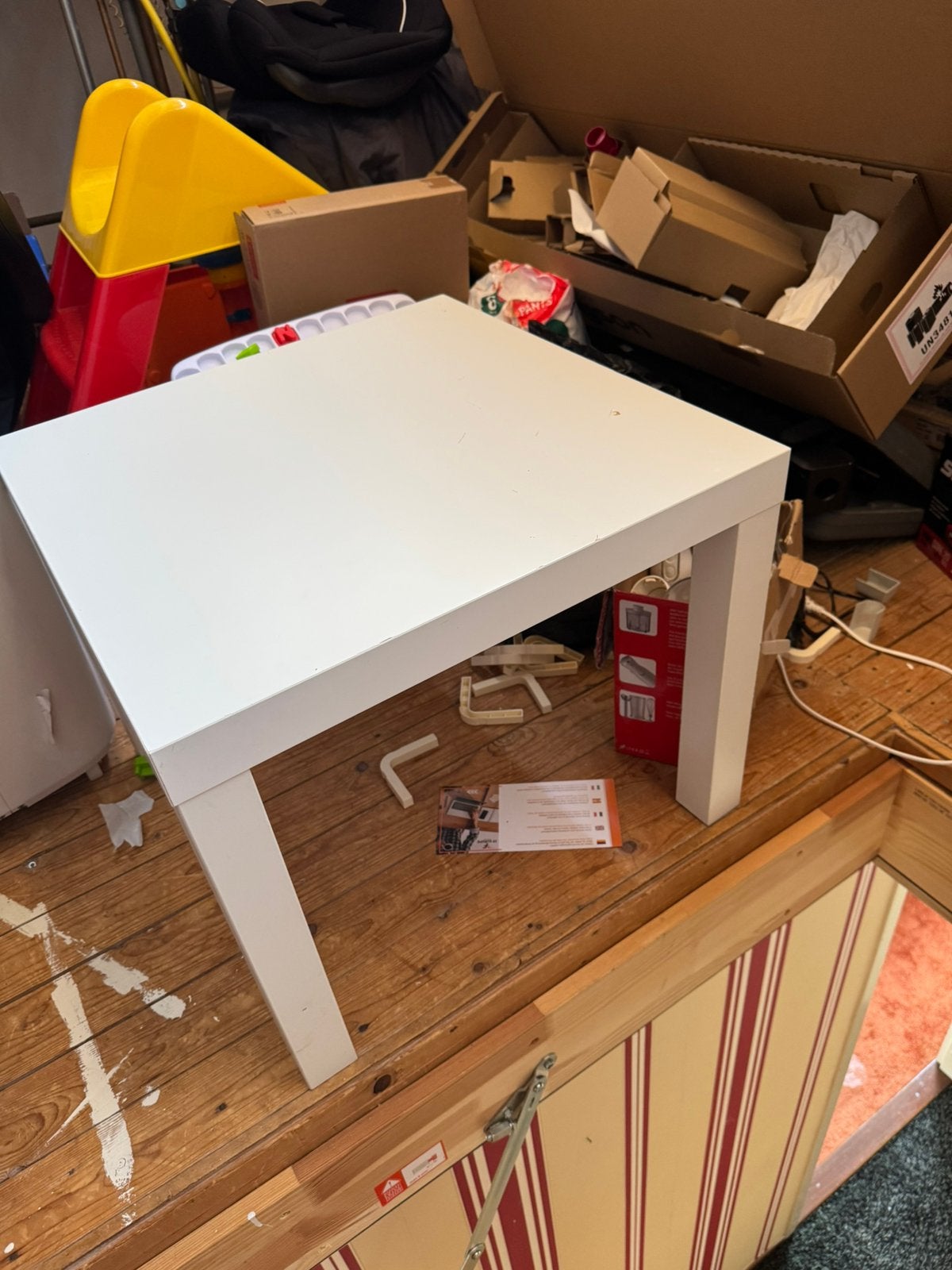 tafel, Ophalen